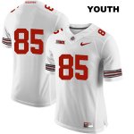 Youth NCAA Ohio State Buckeyes L'Christian Smith #85 College Stitched No Name Authentic Nike White Football Jersey MU20A06UA